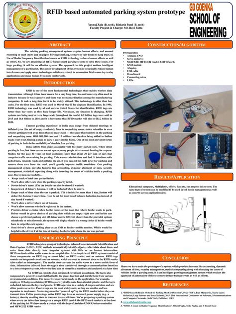 rfid based car parking system project ppt|RFID based automated parking system prototype .